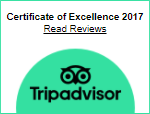 Trip advisor certificate of excellence 2017